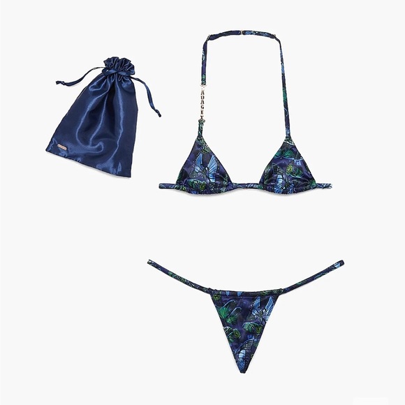 Savage X Fenty Flutter Mode Blue & Purple Butterfly Travel Kit - Picture 5 of 14